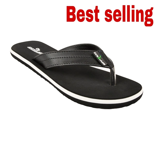 Slippers for Men (Black, 6)