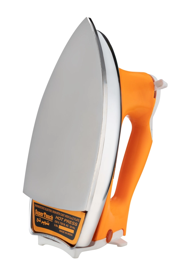 Nissan Home Appliances Heavy Weight Dry Iron (Orange & Silver, 1000 W)