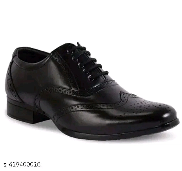 Formal Shoes for Men (Black, 6)