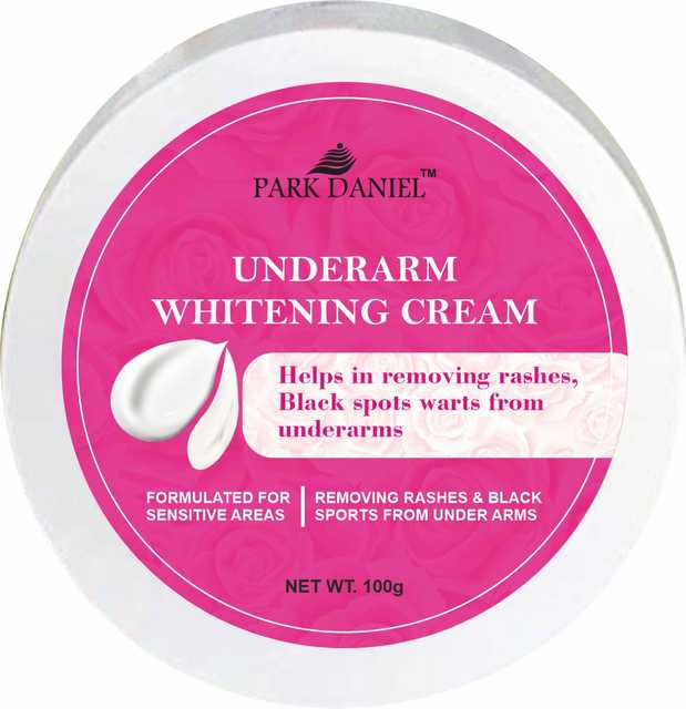 Park Daniel Underarms Whitening Cream (Pack of 1, 100 g) (SE-66)