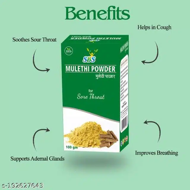 SBS Ayurvedic Mulethi Powder (100 g)