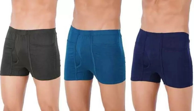 Trunk for Men (Multicolor, M) (Pack of 3)