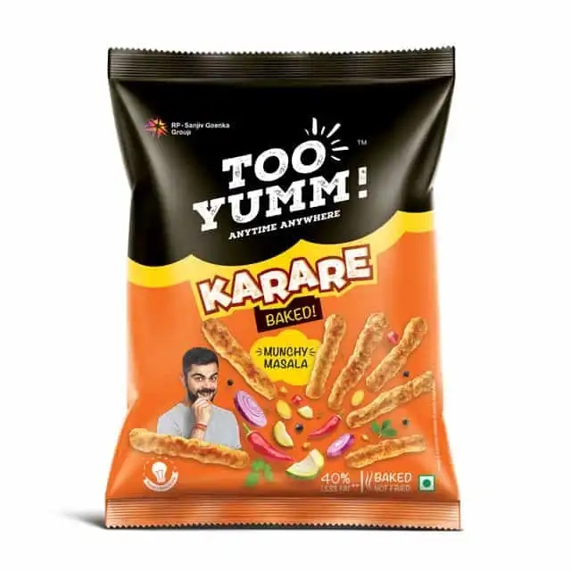 Too Yumm Karare Munchy Masala 3X70 g (Pack Of 3)