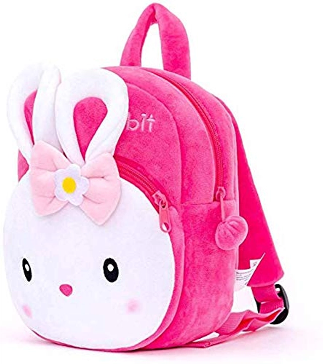 School Bag with Free Water Bottle (Multicolor, Set of 2)