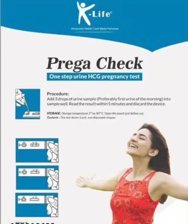 Prega Check Pregnancy Test Kit (Pack of 6)