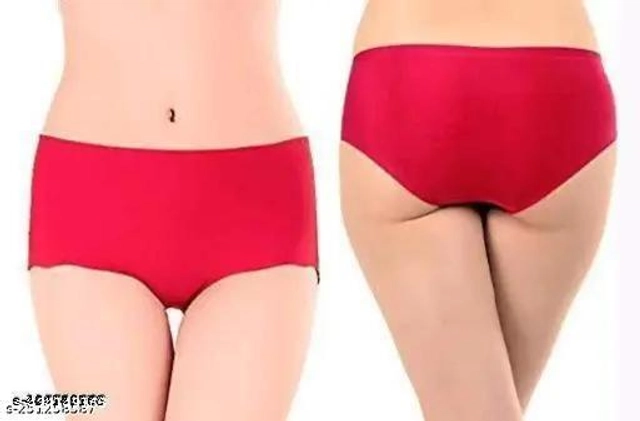 Cotton Blend Briefs for Women (Multicolor, S) (Pack of 5)