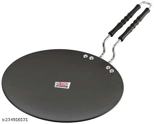 Cast Iron Tawa (Black)