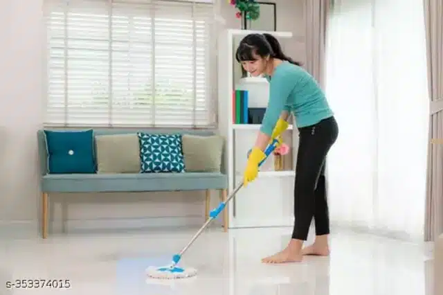 Floor Cleaning Spin Mop (Multicolor)