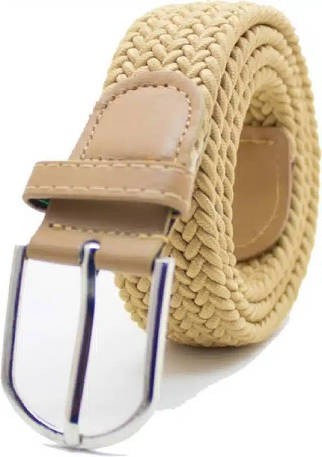 Canvas Belt for Men (Beige, 42)