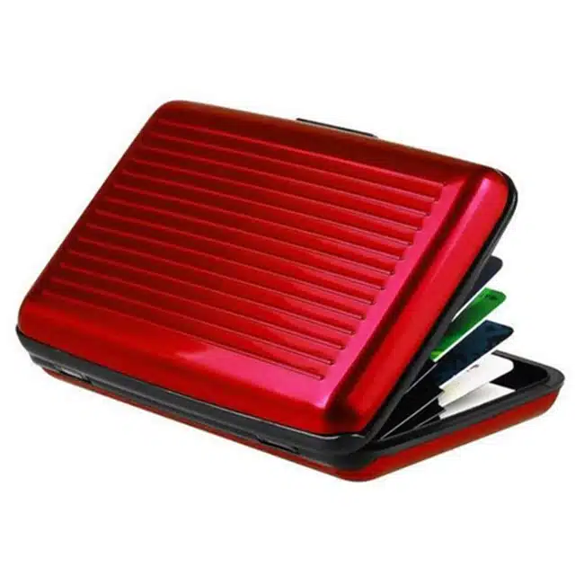 RFID Blocking Card Holder (Red)