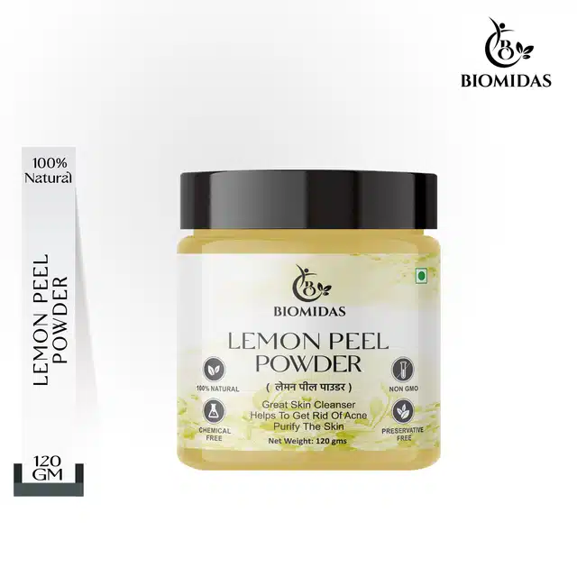 Biomidas Lemon Peel Powder (120 g)