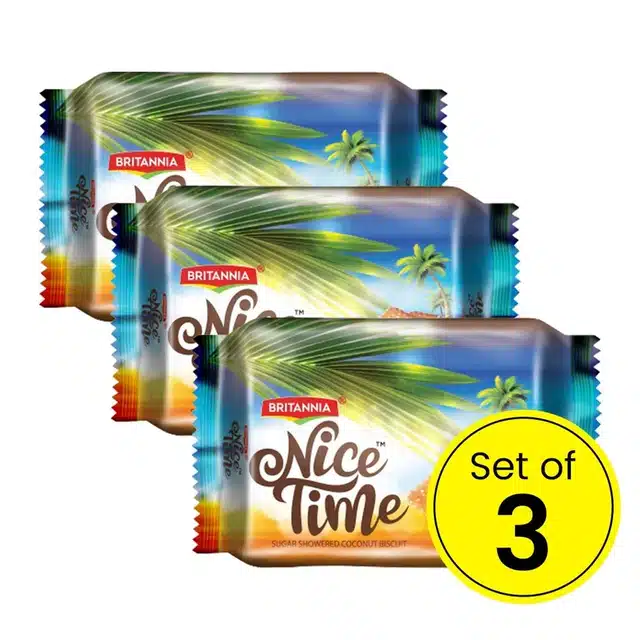 Britannia Nice Time 59.4 g (Set of 3)