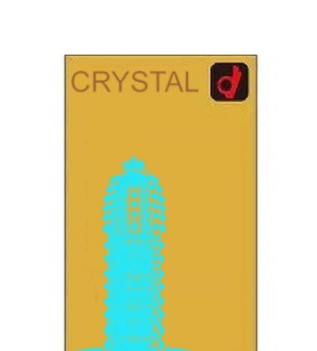 Rubber Crystal Extra Dotted Condom (Transparent)