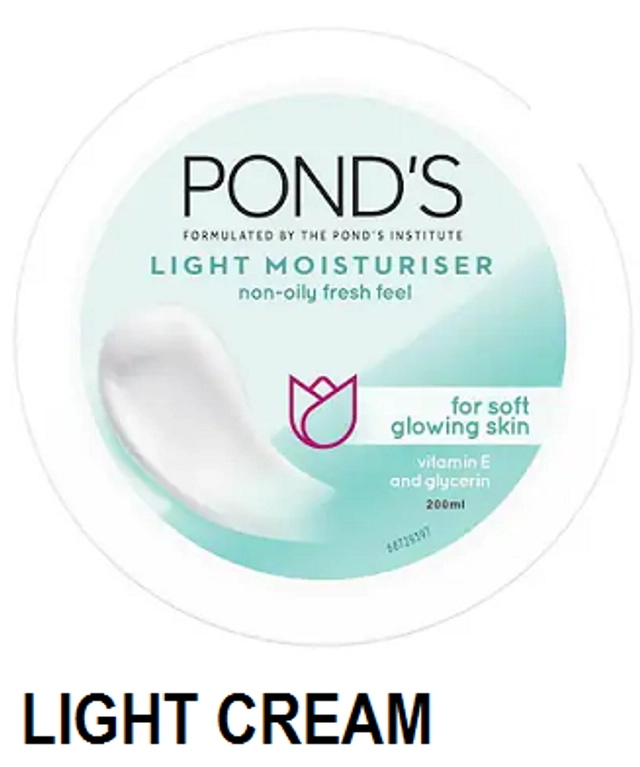 Pond's Light Moistuising Cream (200 g)