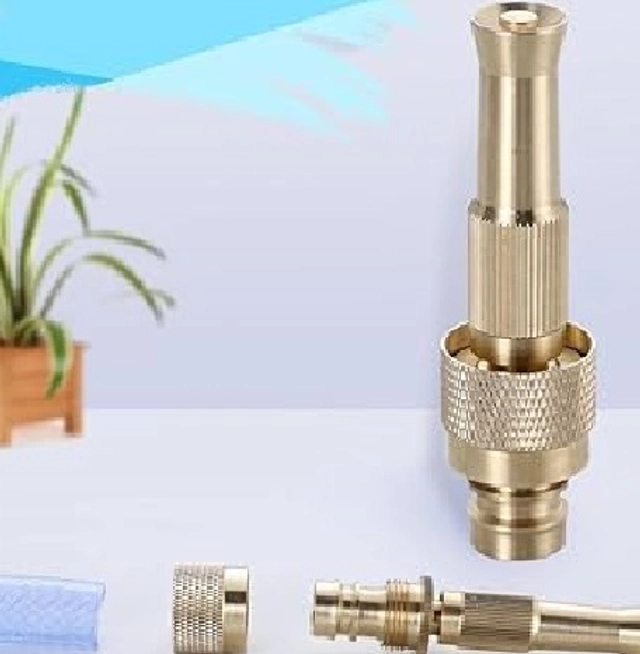 Solid Brass Nozzle (Gold)