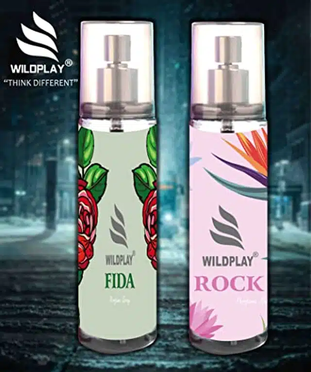 Fida & Rock Perfume for Men & Women (50 ml, Set of 2)