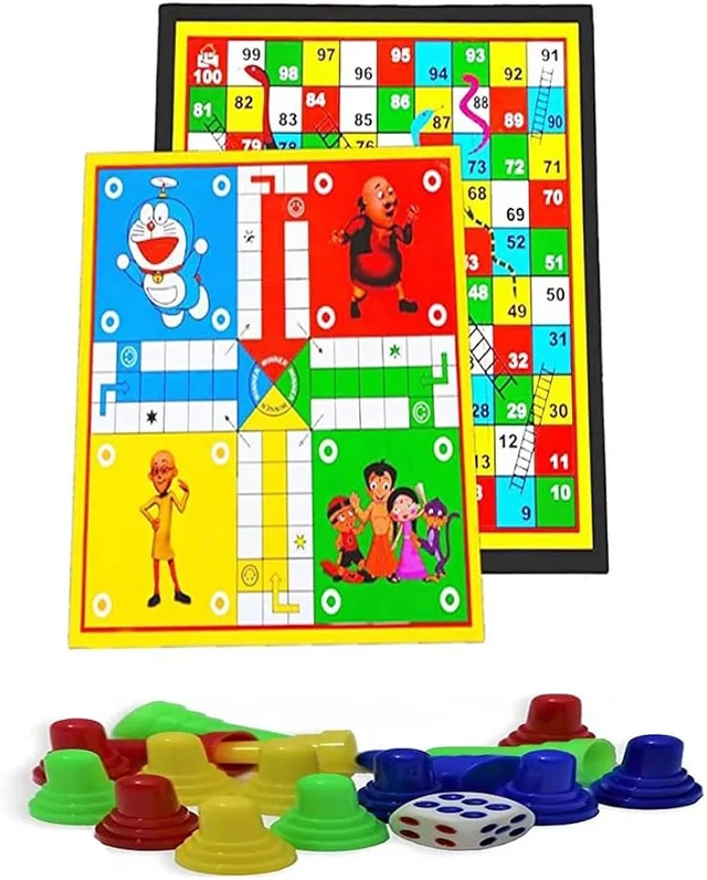 2 in 1 Board Games (Multicolor)