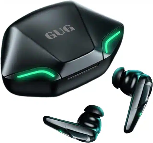 GUG G11 Noise Cancelling Gaming Bluetooth Earbuds (Black)
