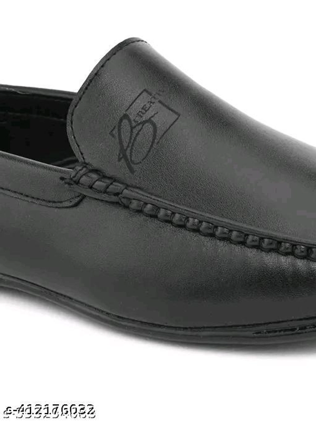 Loafers for Men (Black, 6)