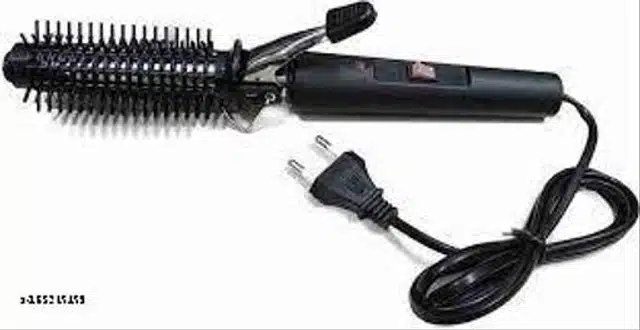 2 in 1 Hair Curler & Roller (Black)