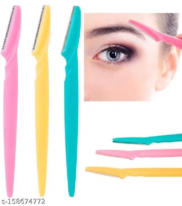 Plastic Face Razors (Multicolor, Pack of 6)