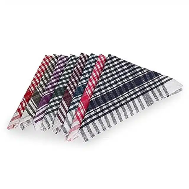 Cotton Kitchen Napkins (Pack of 3) (Multicolor, 16x16 Inches)