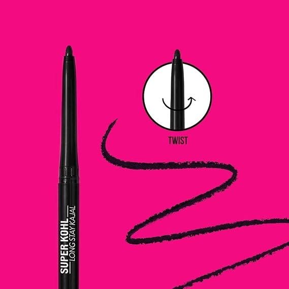 Myglamm Super Kohl Long Stay Kajal (Pack of 1)