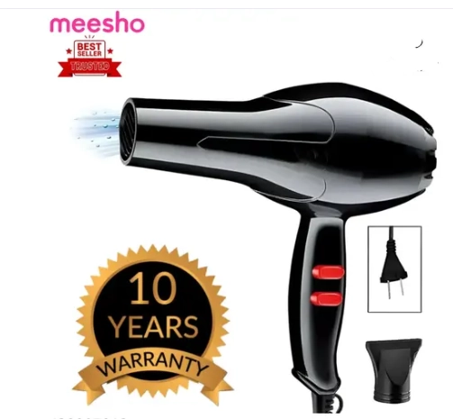 NV-6130 Professional 2 Speed and 2 Heat Setting Hair Dryer for Silki Shine Hair (Assorted, 100 W)