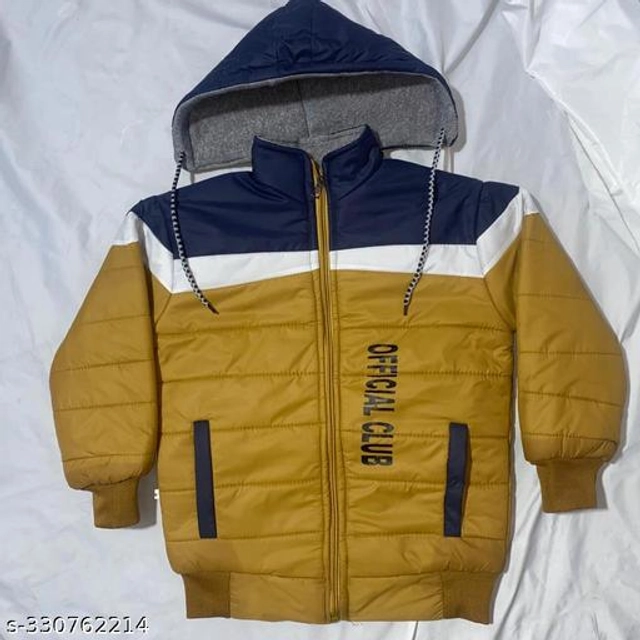 Polyester Jacket for Boys (Multicolor, 0-2 Months)