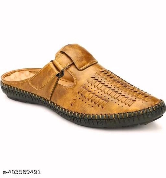 Sandals for Men (Tan, 6)