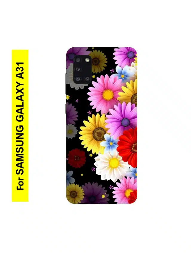 Printed Matte Finish Hard Back Cover for Samsung Galaxy A31