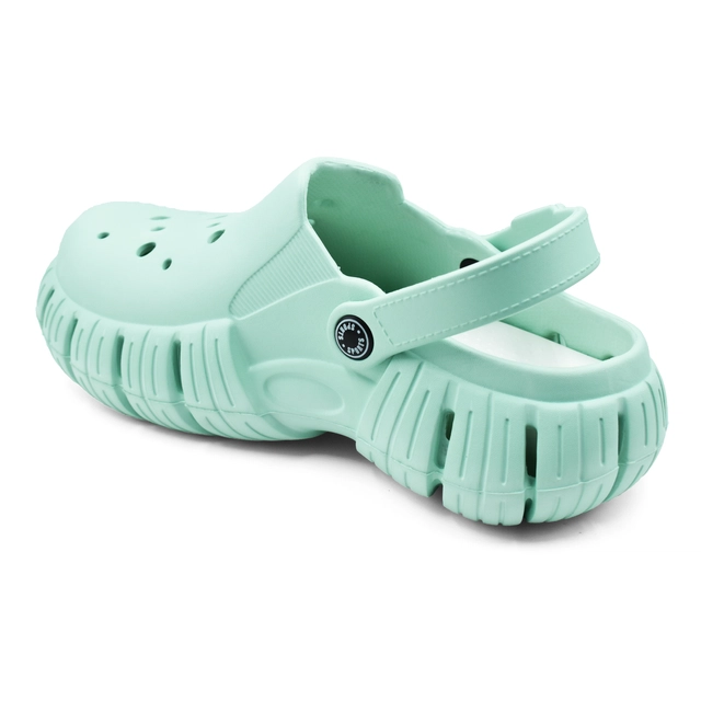 Clogs for Women (Sea Green, 5)