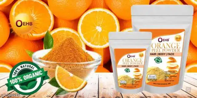 OEHB Mitti with Orange & Lamon Leaf Powder (50 g, Pack of 3)