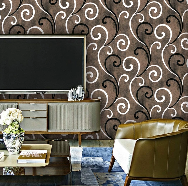 PVC Peel & Stick Decorative Wall Papers (Multicolor, 45x200 cm)