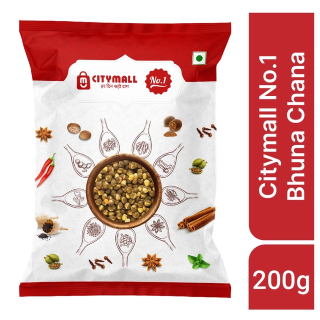 Citymall No. 1 Bhuna Chana 200 g