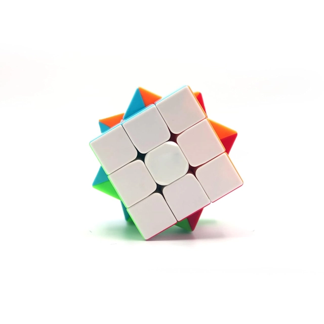 Plastic Rubik Cubes for Boys & Girls (Multicolor)