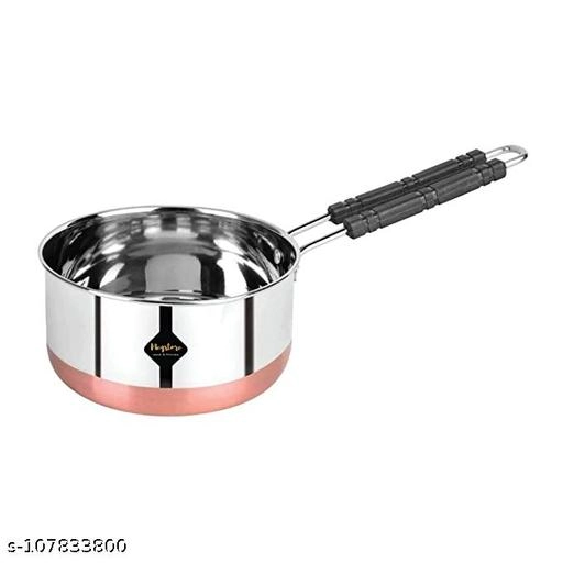 Stainless Steel Sauce Pan (Silver, 2500 ml)