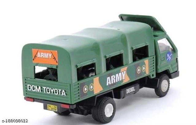 ADCM Army Truck Toy for Kids (Green)