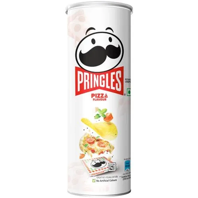 Pringles Pizza Flavour Potato Crisps 102 g