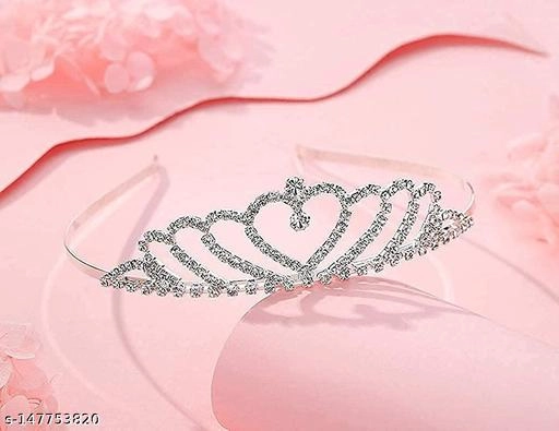 Metal Tiara for Women (Multicolor)