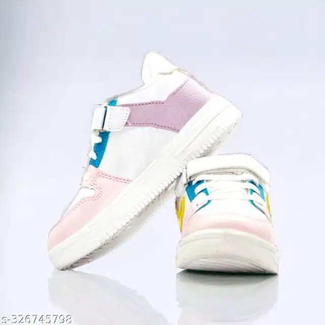 Sneakers for Kids (White, 9-9.5 Years)