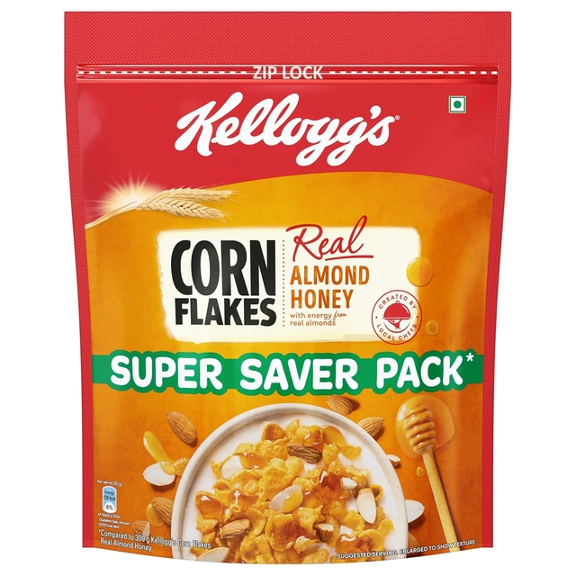 Kellogg'S कॉर्न फलैक्स विद रियल आलमंड & हनी 1 kg