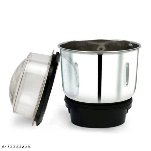 Stainless Steel Jar for Mixer (Silver, 350 ml)