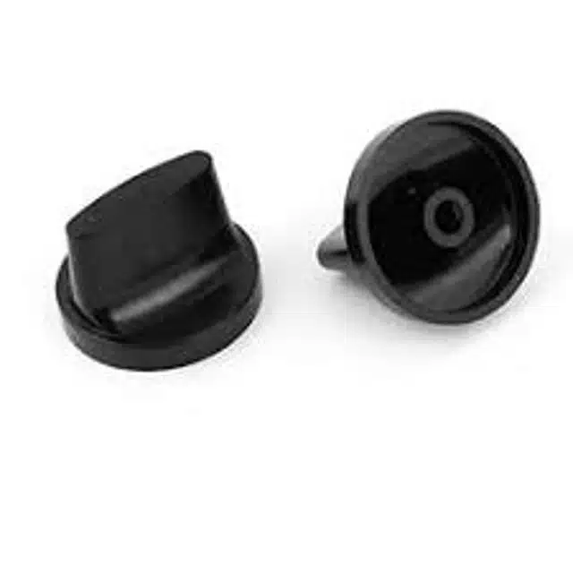 Gas Stove Knobs (Pack of 4, Black)