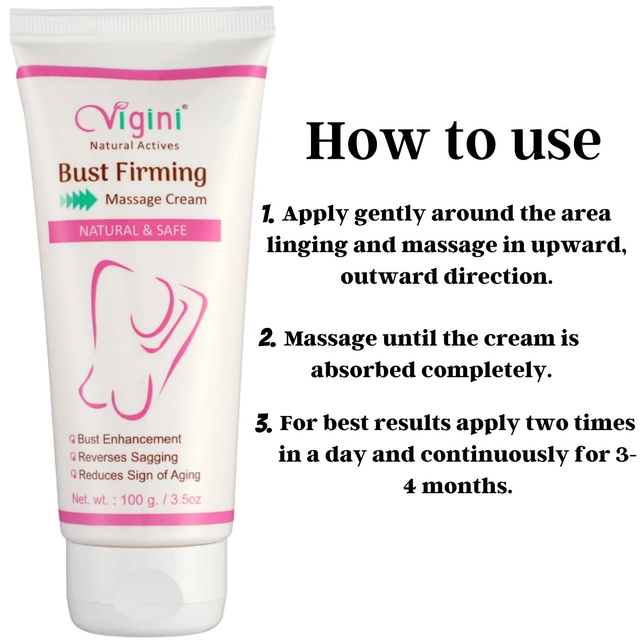 Vigini Bust Firming Breast Massage Cream (100 g)