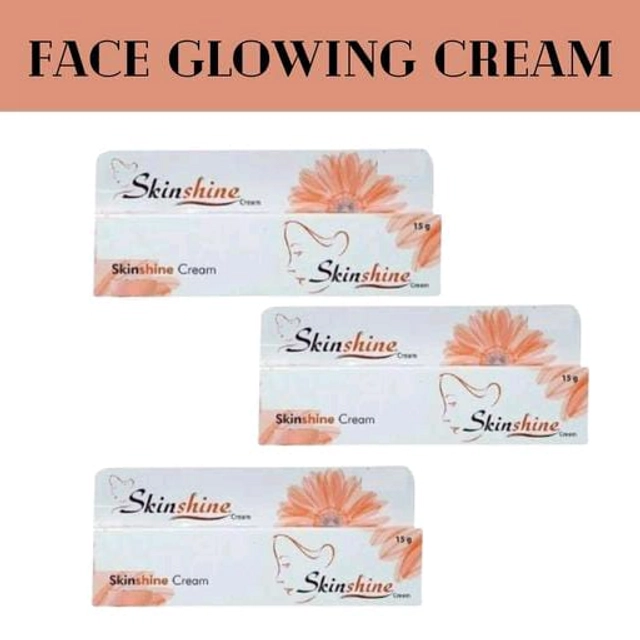 Skinshine Face Whitening Cream (15 g, Pack of 3)