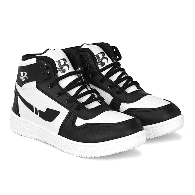 Sports Shoes for Kids (Black & White, 1)