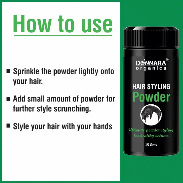 Donnara Organics Hair Volumizing Powder (15 g)