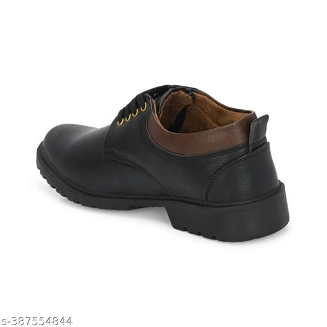 Formal Shoes for Men (Black, 6)