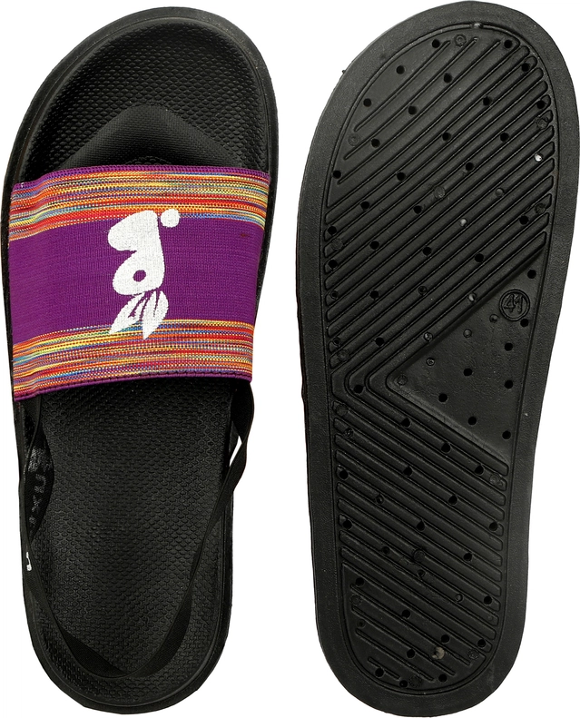 Sliders for Men (Purple, 6)